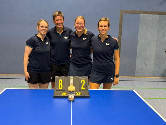 2. Damenmannschaft mit